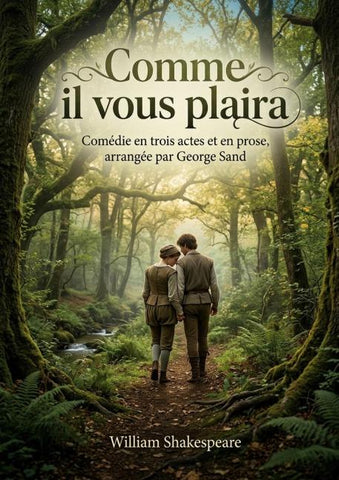 Comme il vous plaira - Comédie en trois actes et en prose, arrangée par George Sand