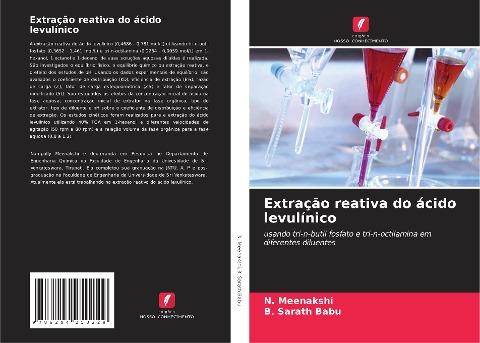 Extração reativa do ácido levulínico