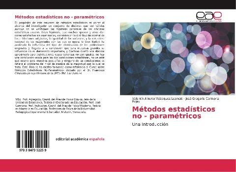Métodos estadísticos no - paramétricos
