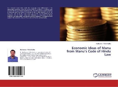 Economic Ideas of Manu from Manu's Code of Hindu Law