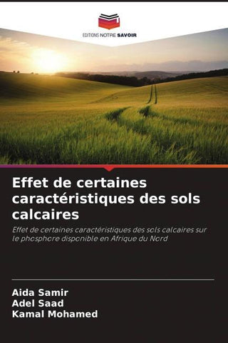 Effet de certaines caractéristiques des sols calcaires