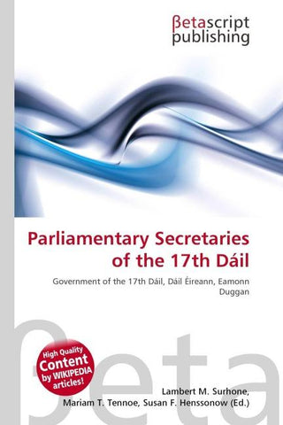 Parliamentary Secretaries of the 17th Dáil