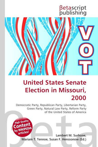 United States Senate Election in Missouri, 2000