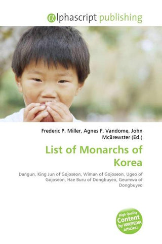 List of Monarchs of Korea