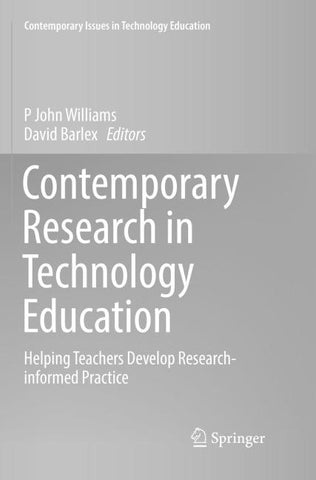 Contemporary Research in Technology Education