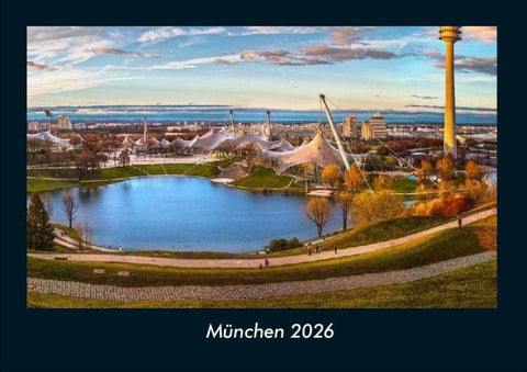 München 2026 Fotokalender DIN A4