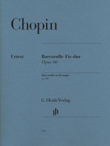 Frédéric Chopin - Barcarolle Fis-dur op. 60