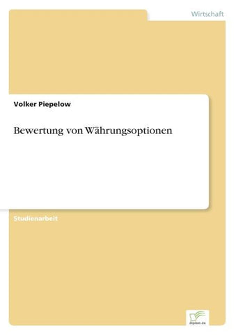 Bewertung von Währungsoptionen