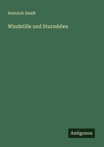 Windstille und Sturmböen