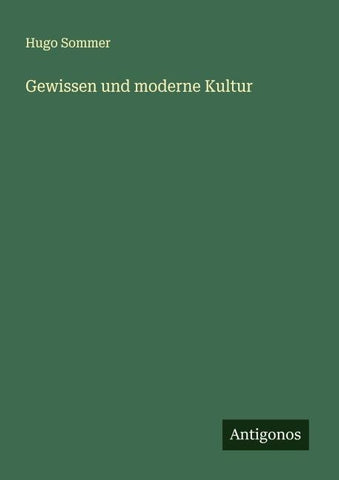Gewissen und moderne Kultur