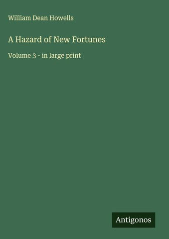 A Hazard of New Fortunes