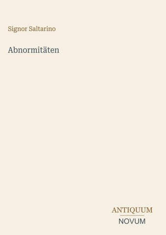 Abnormitäten