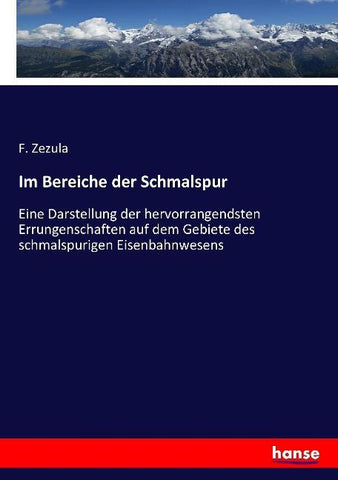 Im Bereiche der Schmalspur