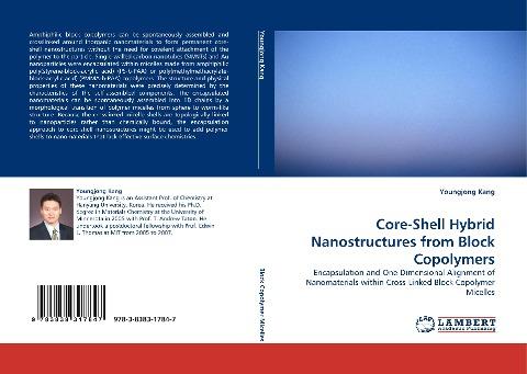 Core-Shell Hybrid Nanostructures from Block Copolymers