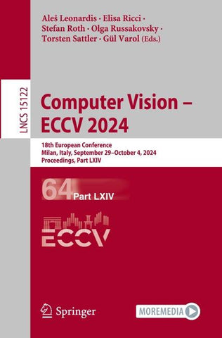 Computer Vision – ECCV 2024