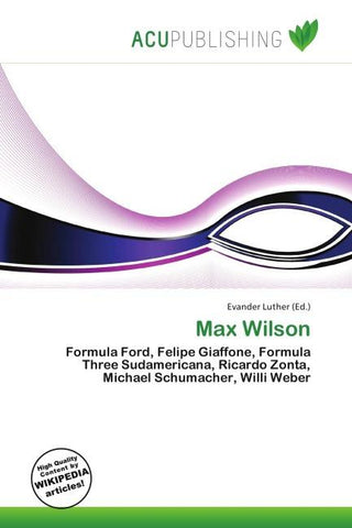Max Wilson