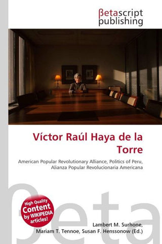 Víctor Raúl Haya de la Torre