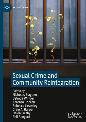 Sexual Crime and Community Reintegration