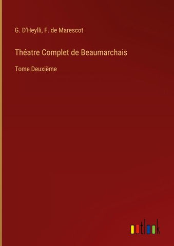 Théatre Complet de Beaumarchais