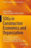 SDGs in Construction Economics and Organization