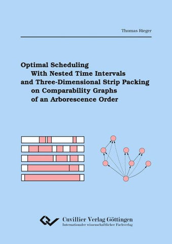 Optimal Scheduling with Nested Time Intervals and Three-Dimensional Strip Packing on Compara-bility Graphs of an Arborescence Order