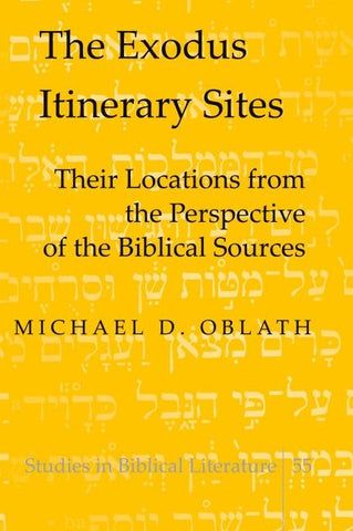 The Exodus Itinerary Sites