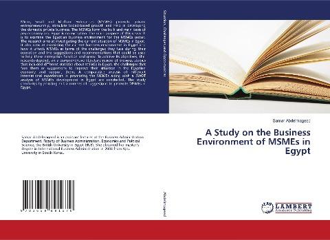 A Study on the Business Environment of MSMEs in Egypt