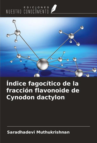 Índice fagocítico de la fracción flavonoide de Cynodon dactylon