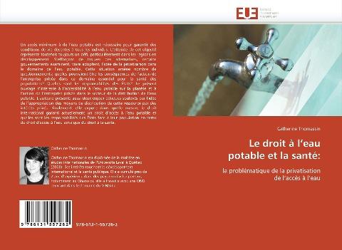 Le droit à l'eau potable et la santé: