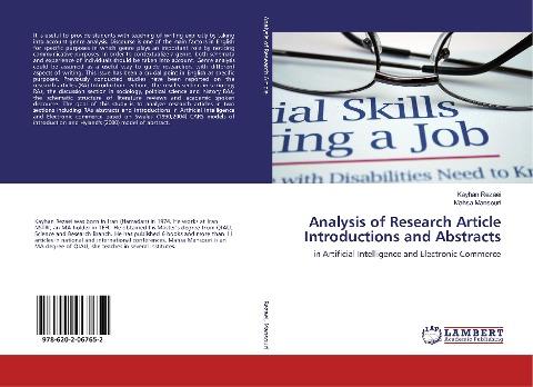 Analysis of Research Article Introductions and Abstracts