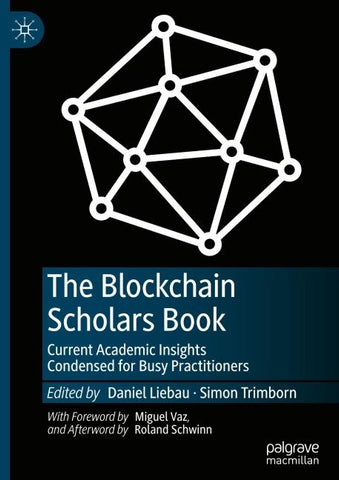 The Blockchain Scholars Book
