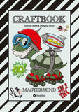 CRAFTBOOK - SUPER TUTORIALS - WUNDERBARE AUSMALMOTIVE - KNIFFLIGE RÄTSEL UND AUFGABEN - VORLAGEN - WITZIGE BILDER - ZEICHENFÜHRUNG - GENIE