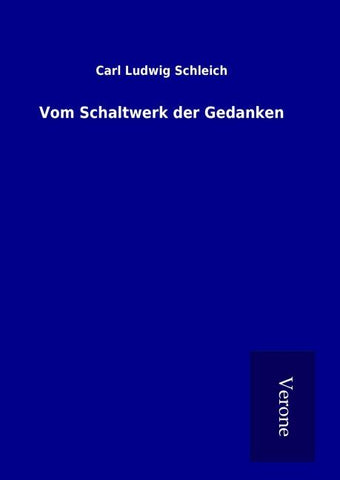 Vom Schaltwerk der Gedanken