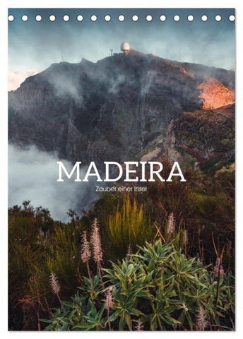 Madeira - Zauber einer Insel (Tischkalender 2026 DIN A5 hoch), CALVENDO Monatskalender