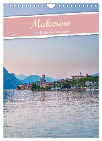 Malcesine - Eine Perle des Gardasees (Wandkalender 2027 DIN A4 hoch), CALVENDO Monatskalender