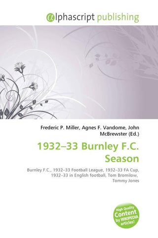 1932-33 Burnley F.C. Season
