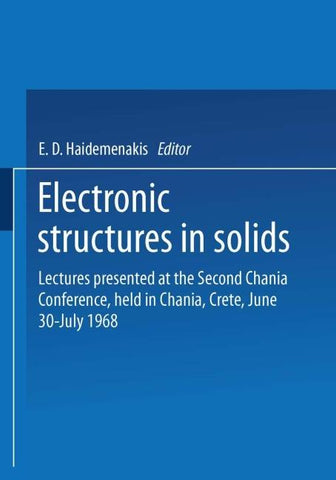 Electronic Structures in Solids