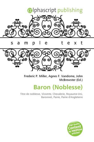 Baron (Noblesse)