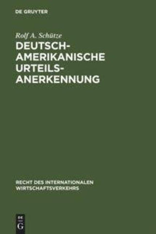 Deutsch-amerikanische Urteilsanerkennung