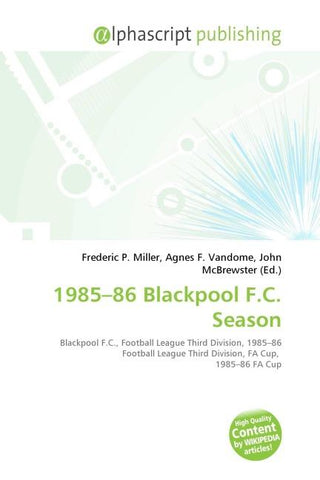 1985-86 Blackpool F.C. Season