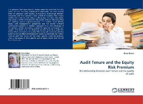 Audit Tenure and the Equity Risk Premium