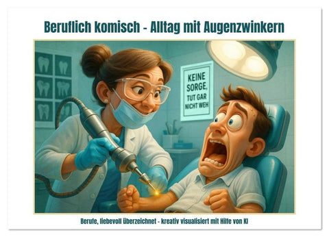Beruflich komisch – Alltag mit Augenzwinkern (Wandkalender 2026 DIN A3 quer), CALVENDO Monatskalender