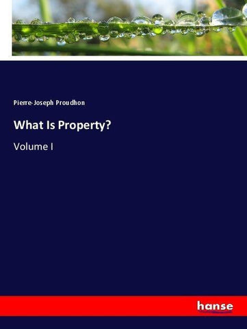 What Is Property?