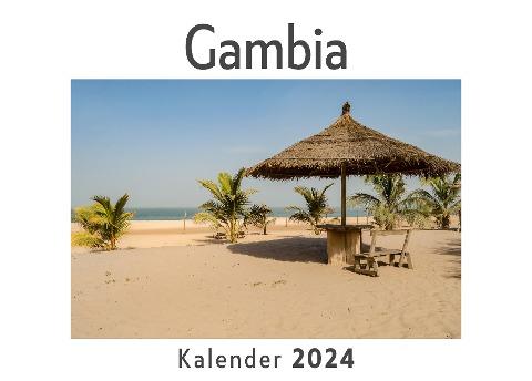 Gambia (Wandkalender 2024, Kalender DIN A4 quer, Monatskalender im Querformat mit Kalendarium, Das perfekte Geschenk)