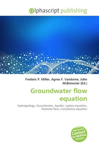 Groundwater flow equation