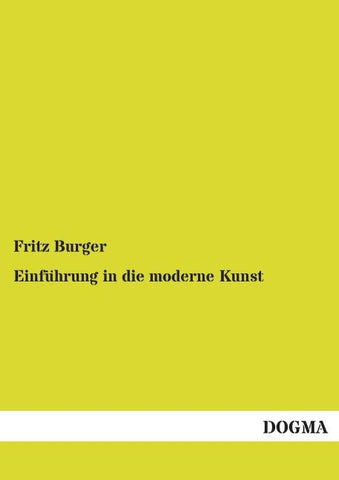 Einführung in die moderne Kunst