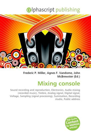 Mixing console