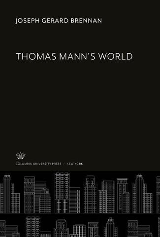 Thomas Mann'S World