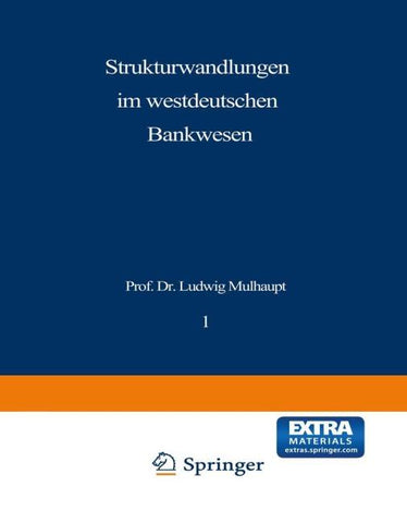 Strukturwandlungen im westdeutschen Bankwesen