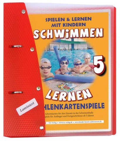 Schwimmen lernen 5: Zahlenkartenspiele, laminiert